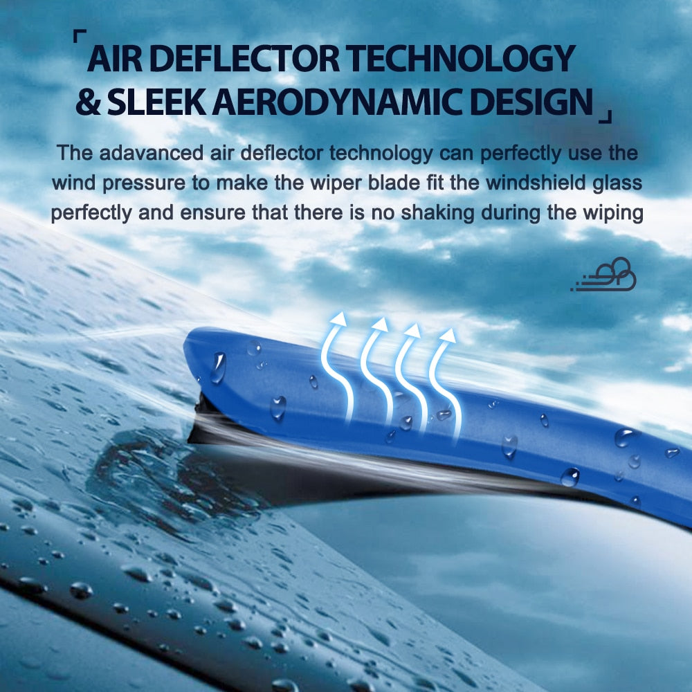 Norvo | Bil Regnbue Fargerik Vindusviskerblad