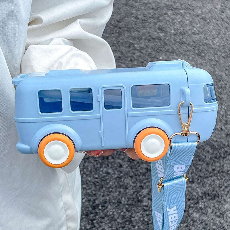 Norvo | Søt Bus Leak-Proof Little Rider Vannflaske