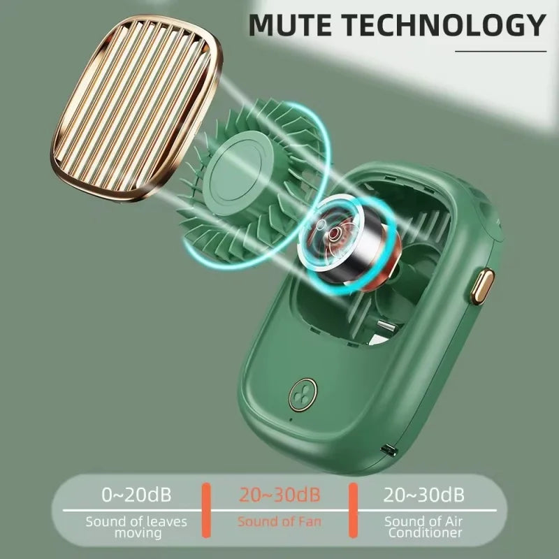 Norvo | AeroBreeze Nakke vifte | Bærbar, oppladbar vifte for komfort overalt