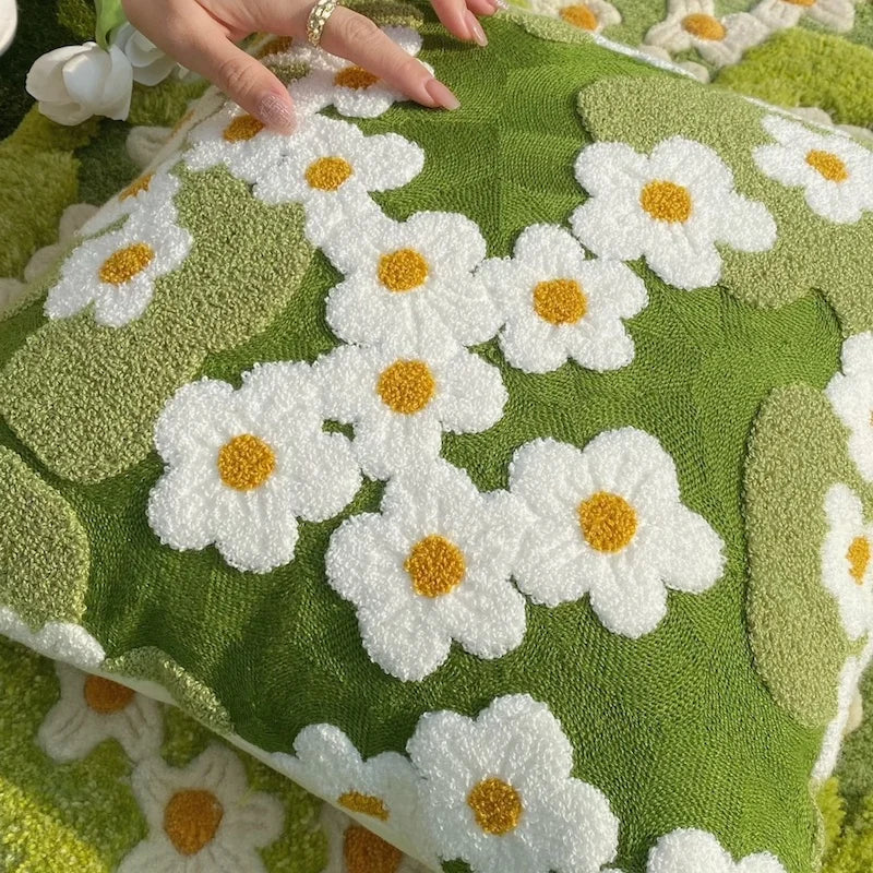Blomsterhage Broderi Putetrekk | Norvo