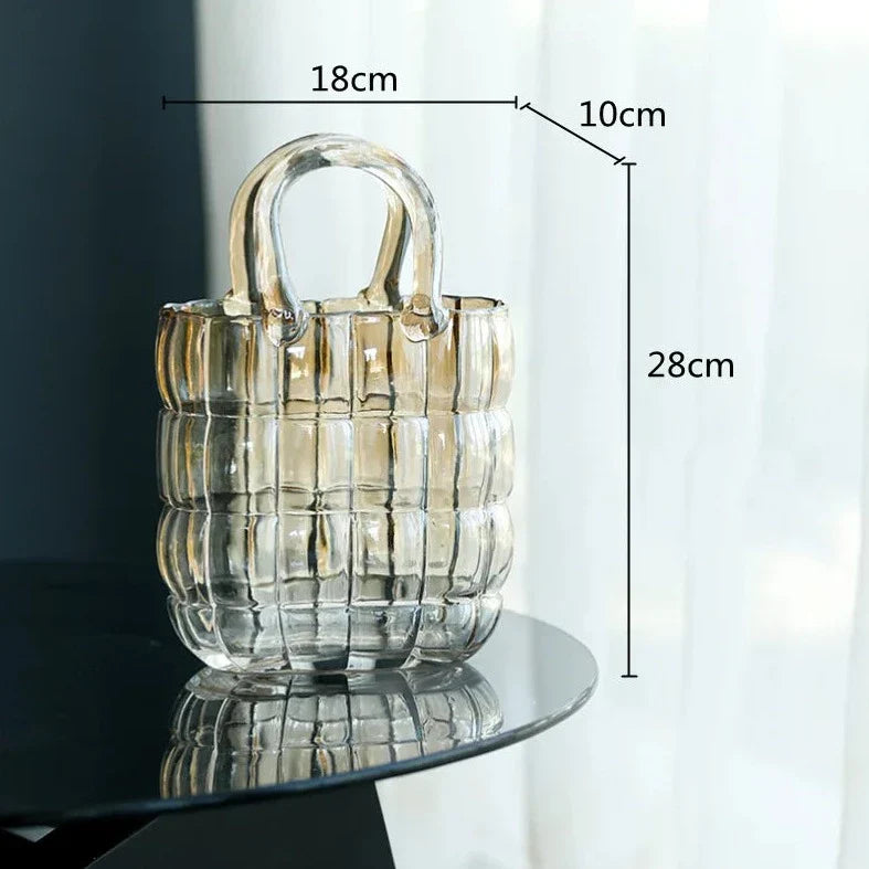 Glass Bag Vase | Norvo