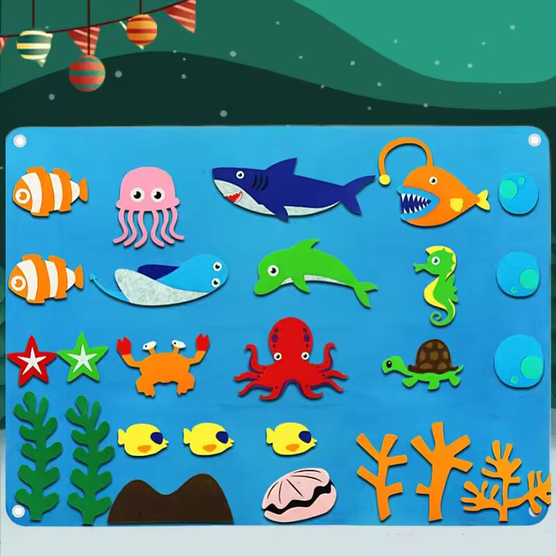 Norvo | Gårdseventyr Filtepuslespill