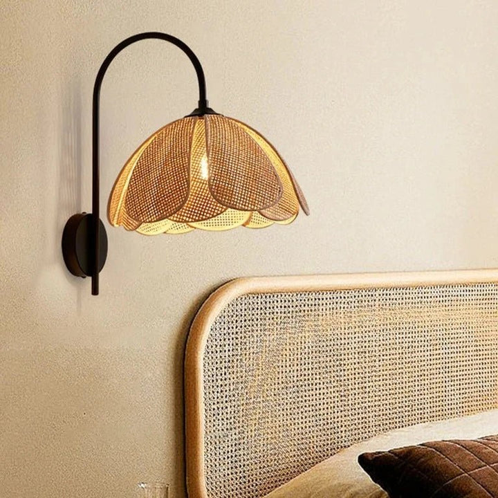 Norvo | LumaFlora - Elegant rotbanglampe - Varm blomsterlig atmosfære