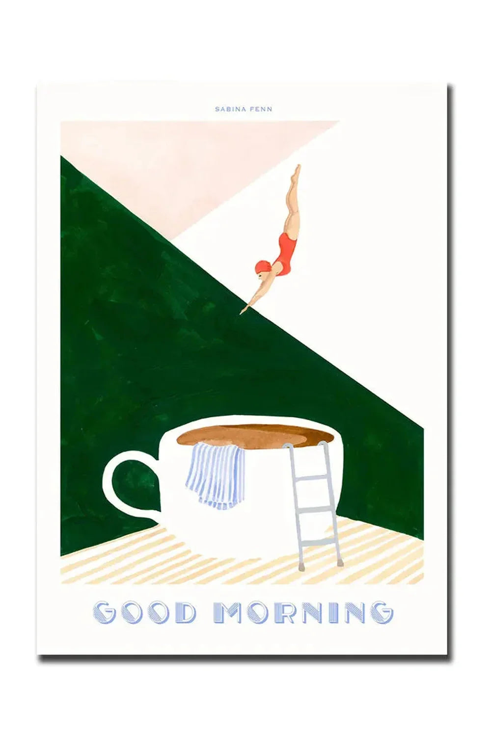 Norvo | God Morgen Kaffe Lerret Plakat