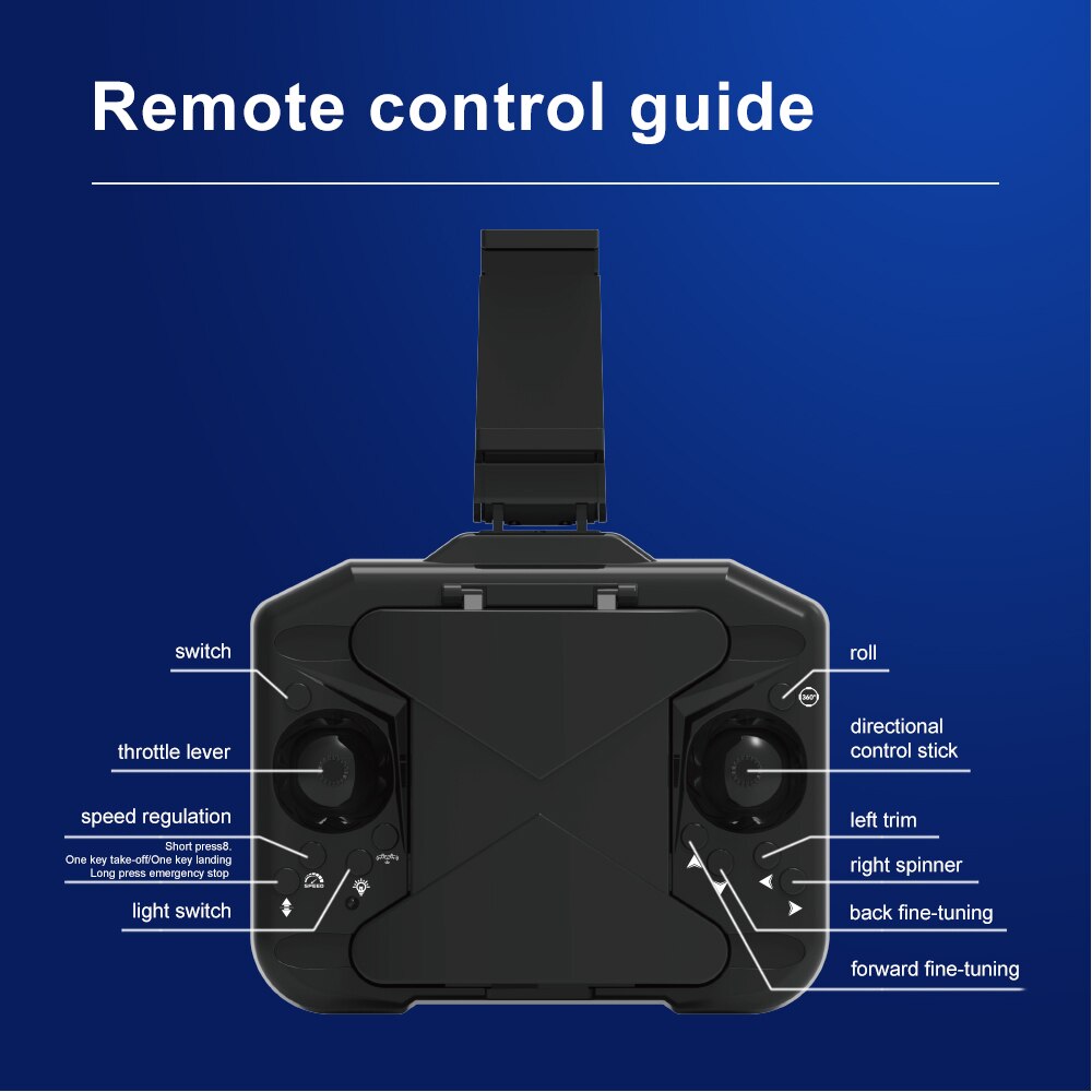 Norvo | Easy Fly Dual Camera Mini Pocket Drone