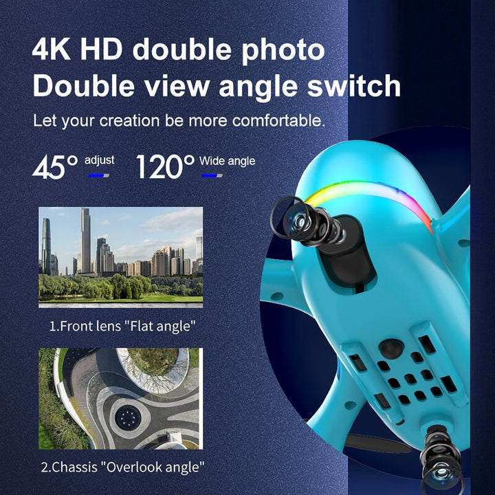 Norvo | Easy Fly Dual Camera Mini Pocket Drone