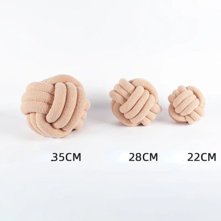 Boucle Taupe Knut Ballpute | Norvo
