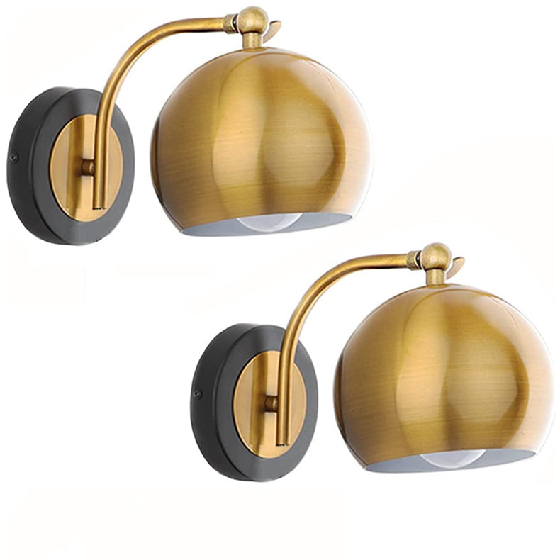 Norvo | AntiqueAura – Klassisk Vintage Vegglampe med Plugg for Elegante Rom