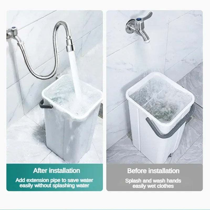 Norvo | Universell Fleksibel Justerbar Kjøkkenkran Forlenger Dyse