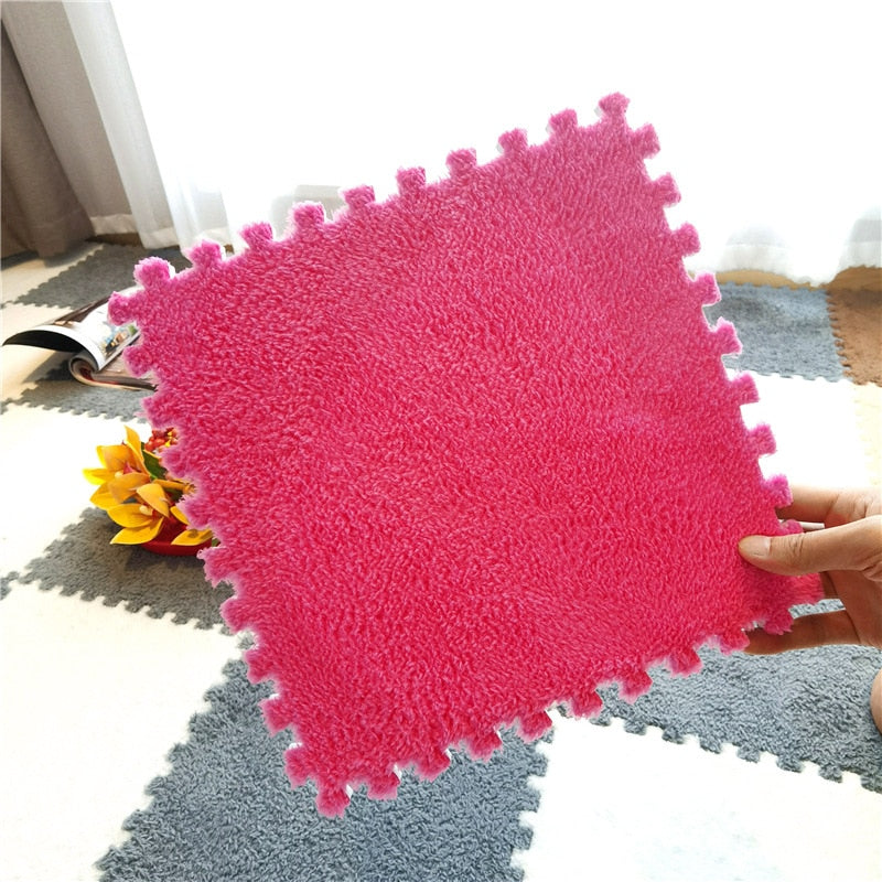 DIY Vinter Plush Puslespill Matte | Norvo