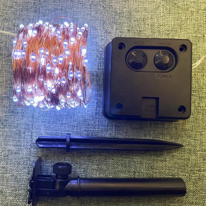 Norvo | Fortryllet Solar LED Hagebelysning – Kobbertråd