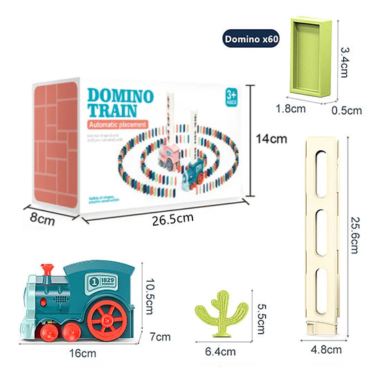 Norvo | Barn Automatisk Legging Domino Tog