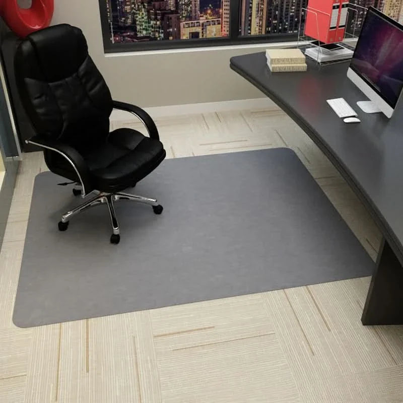 Norvo | 90x120cm Kontorstolmatte – Teppebeskytter for harde gulv
