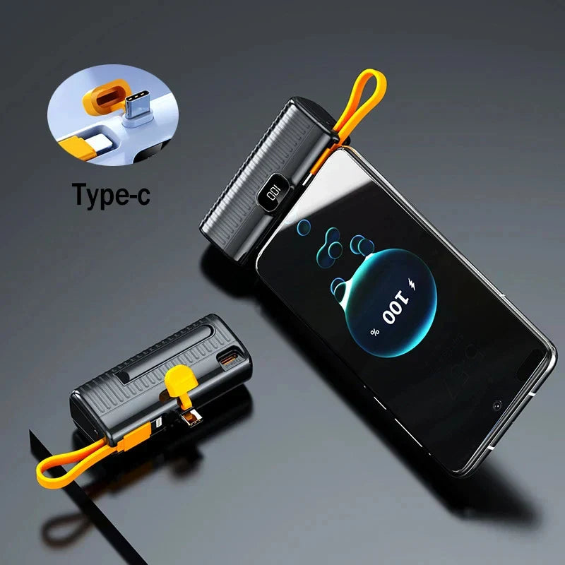 Norvo | Bidiraksjonal Digital Skjerm Ultra-Lang Batterikraftbank