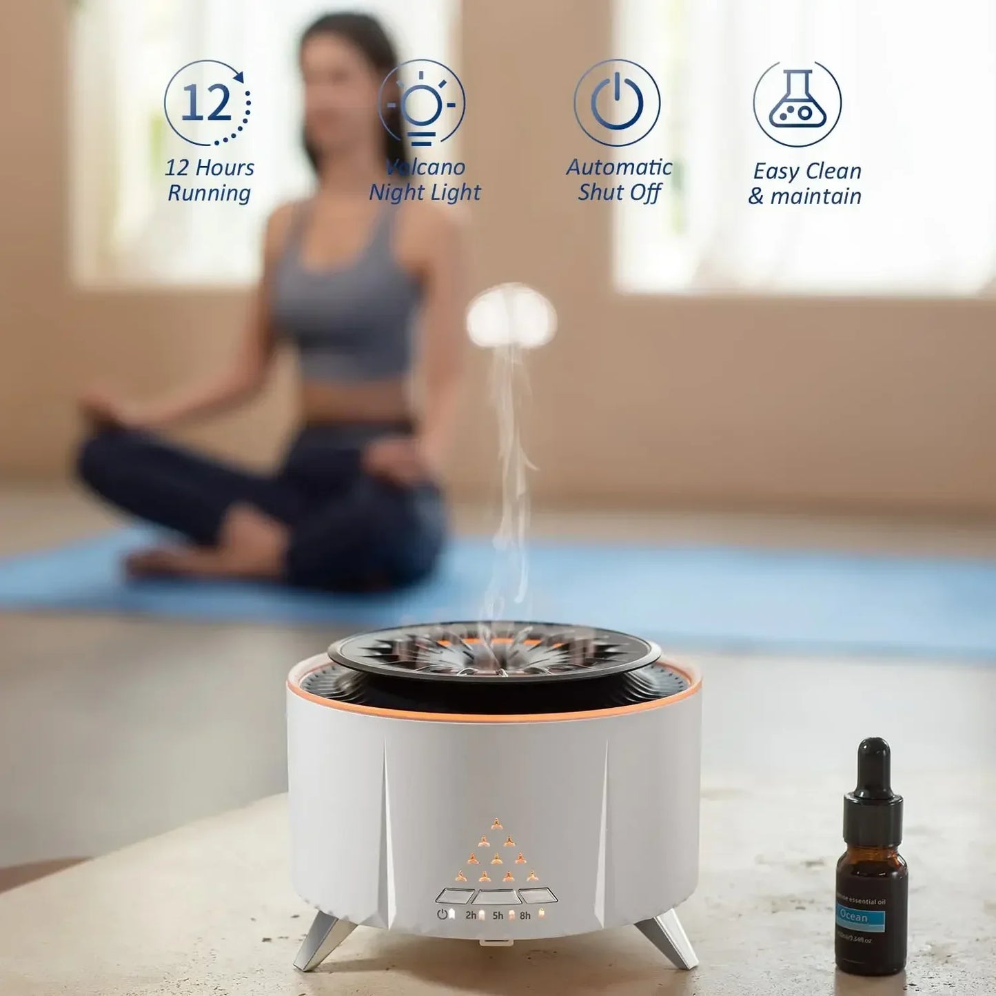 Galaktisk manet LED diffuser