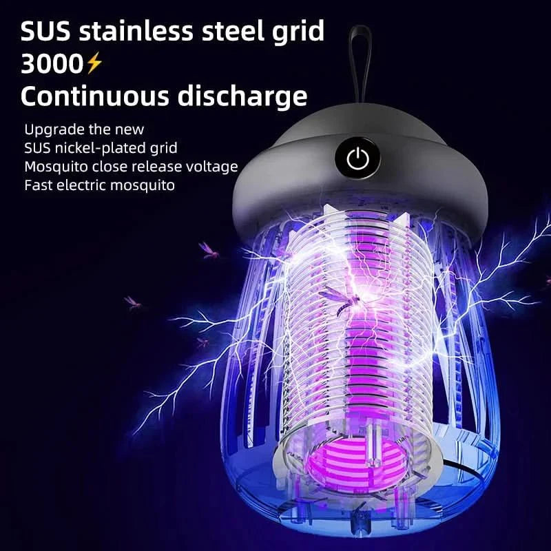 Norvo | Myggdraper med UV-lys og 3000V sjokk effekt