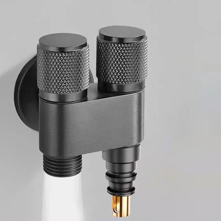 Dual Flow Pro – 2-i-1 Vegghane for toalett og vaskemaskin Norvo