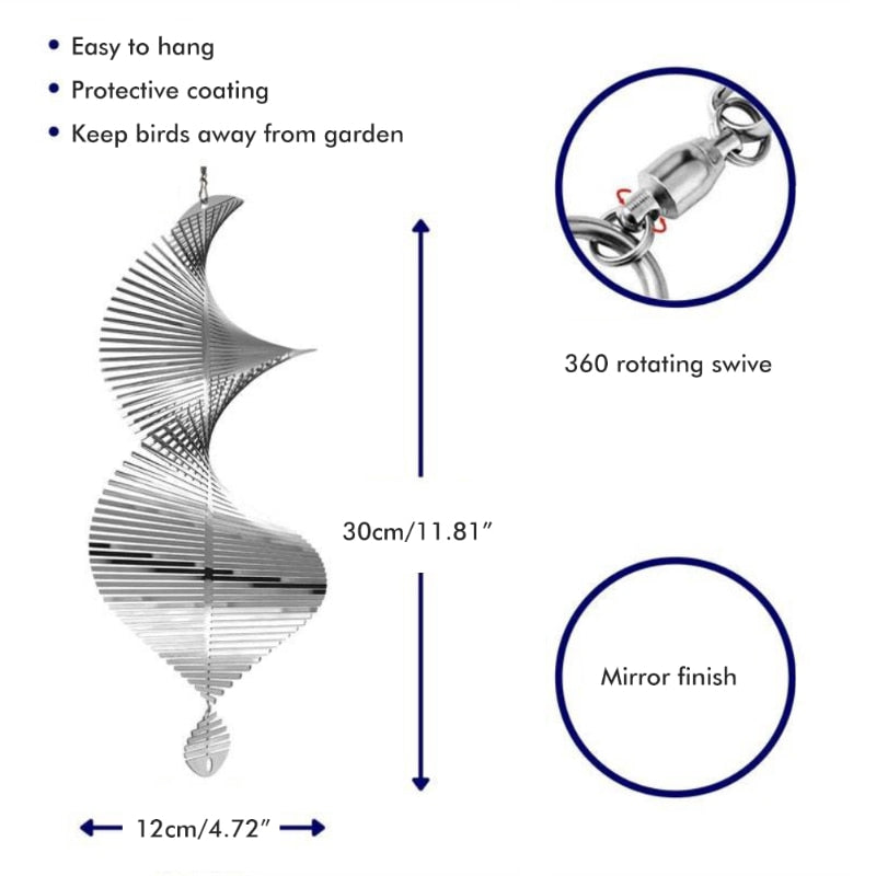 Norvo | Rotating Wind Spinners: Nordisk Hagedekorasjon