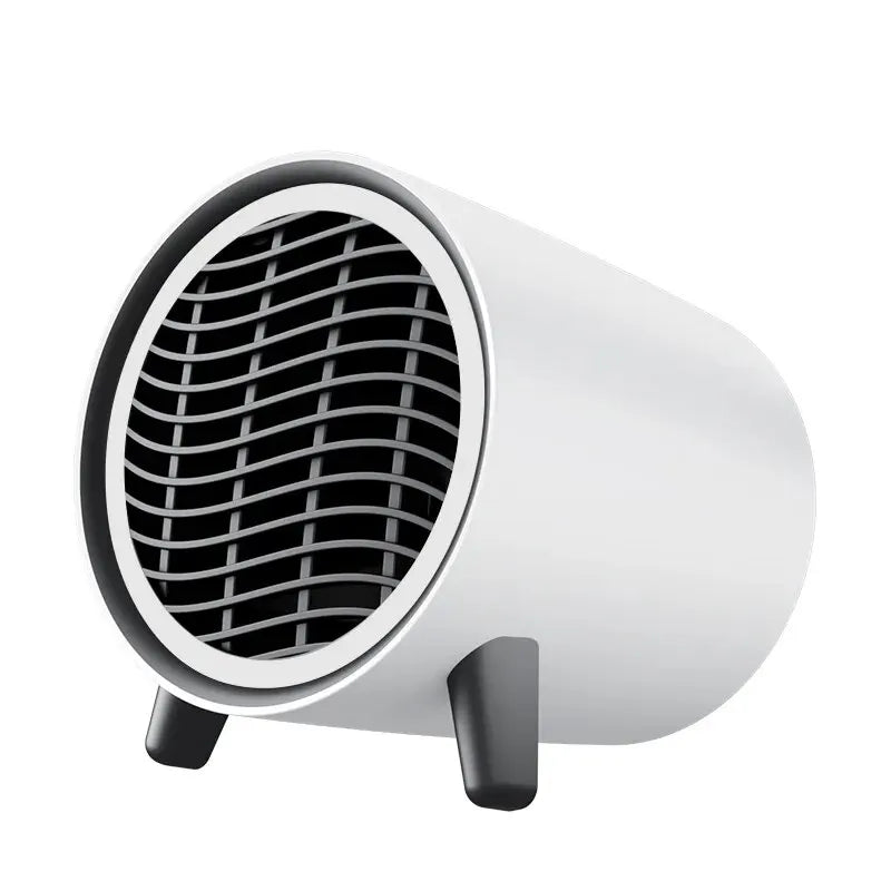 Norvo | Mini Skrivebordsvarmer | 600W | Rask oppvarming & Energibesparing | Bærbar & Stillegående | EU-plugg