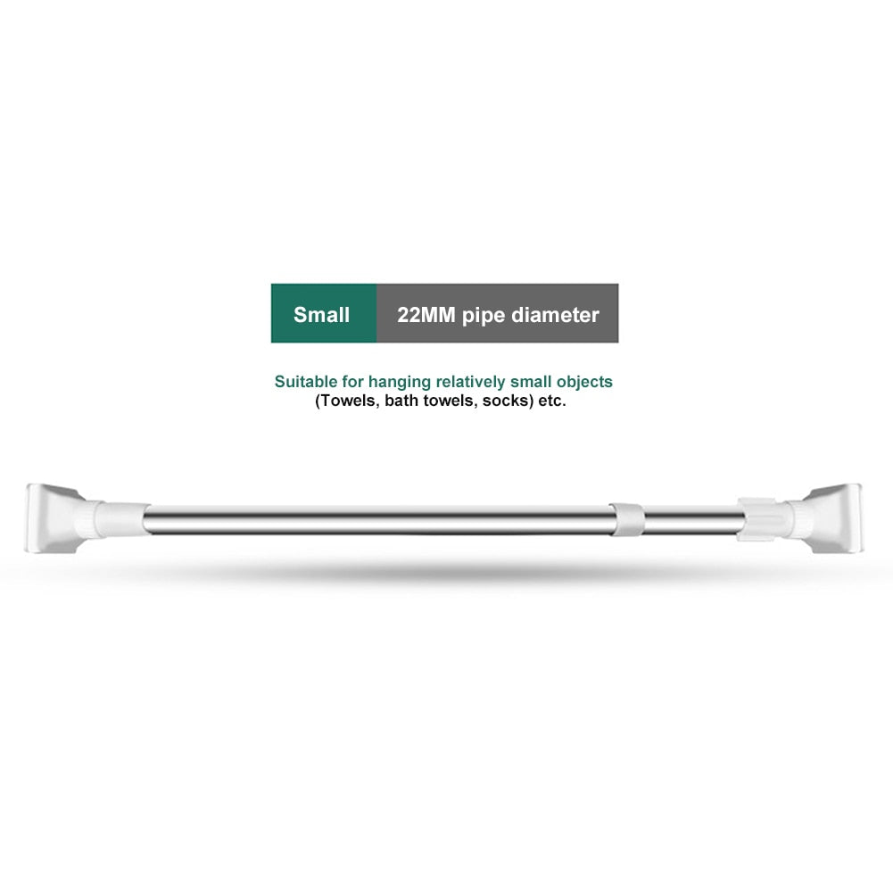 Norvo | Plassbesparende Justerbar Teleskopisk Kleshengerstang