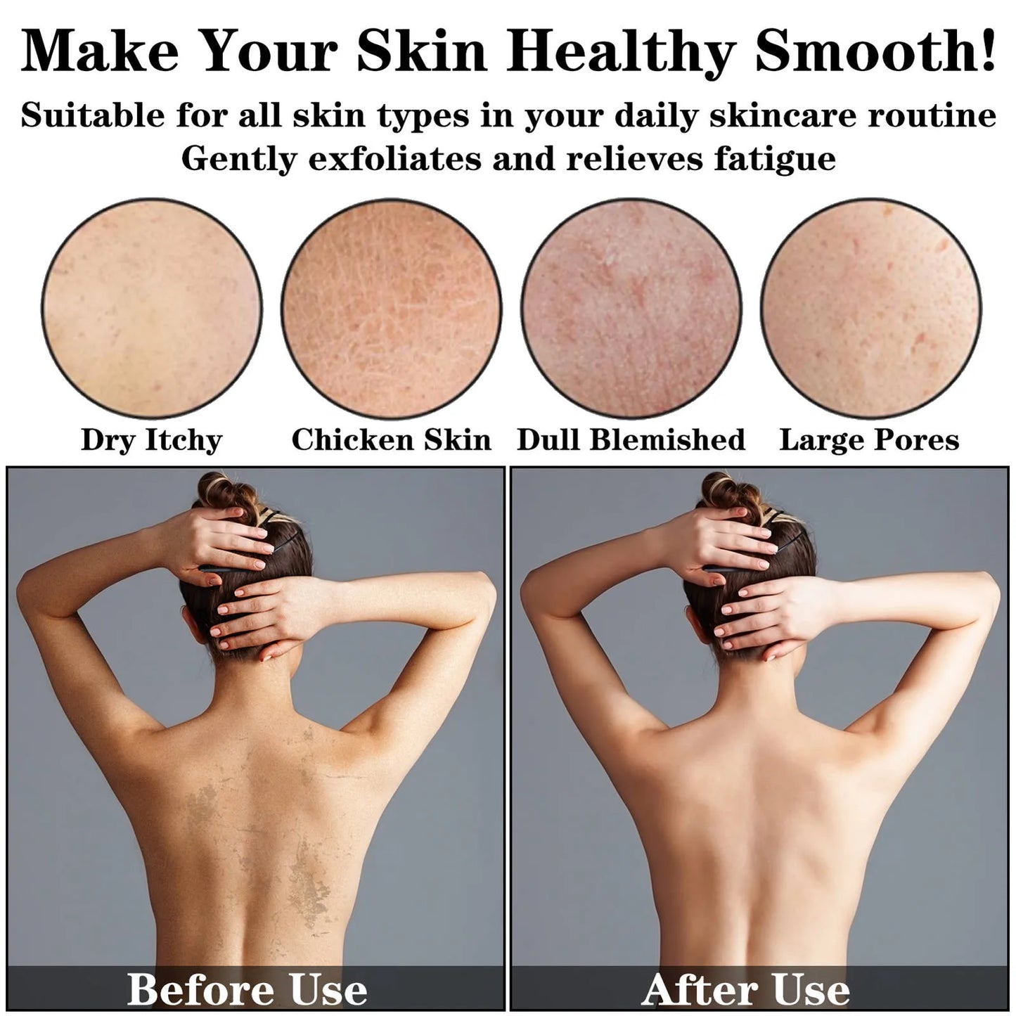 Norvo | Dobbeltsidig eksfolierende badeskubb