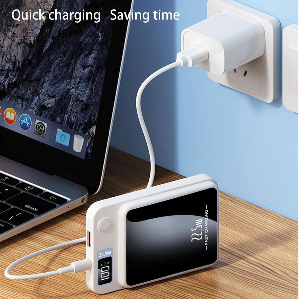 Norvo | Dobbel Energi Trådløs Magnetisk Power Bank