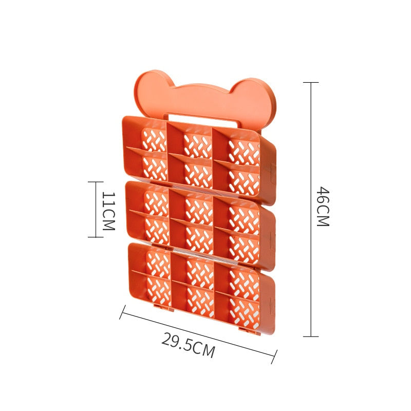 Norvo | Selvklebende Stablebare Veggklut Organizer Hylle