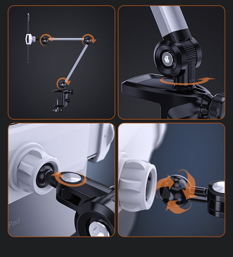 Norvo | Justerbar Smart Sammenleggbar Metall Tablettholder