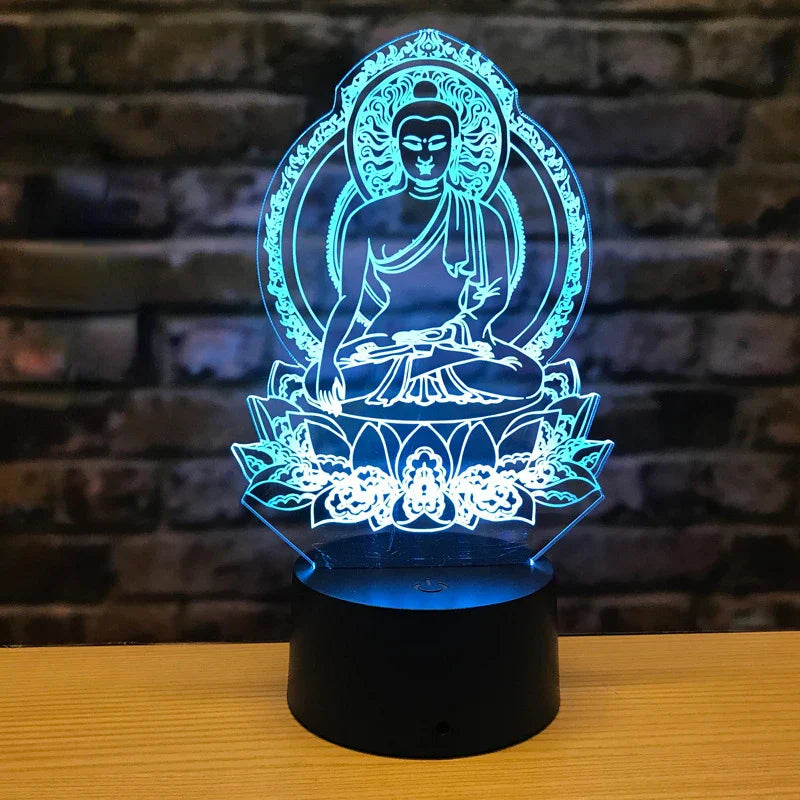 Norvo | EnlightenGlow - Buddha 3D Lampe