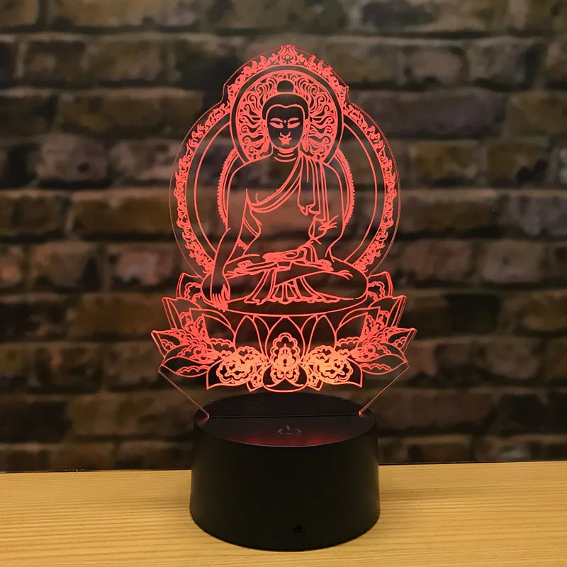 Norvo | EnlightenGlow - Buddha 3D Lampe