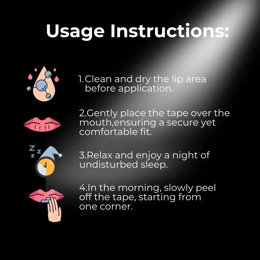 Norvo | Munn tape søvnstrips for snorkingforebygging og skånsom nattpust