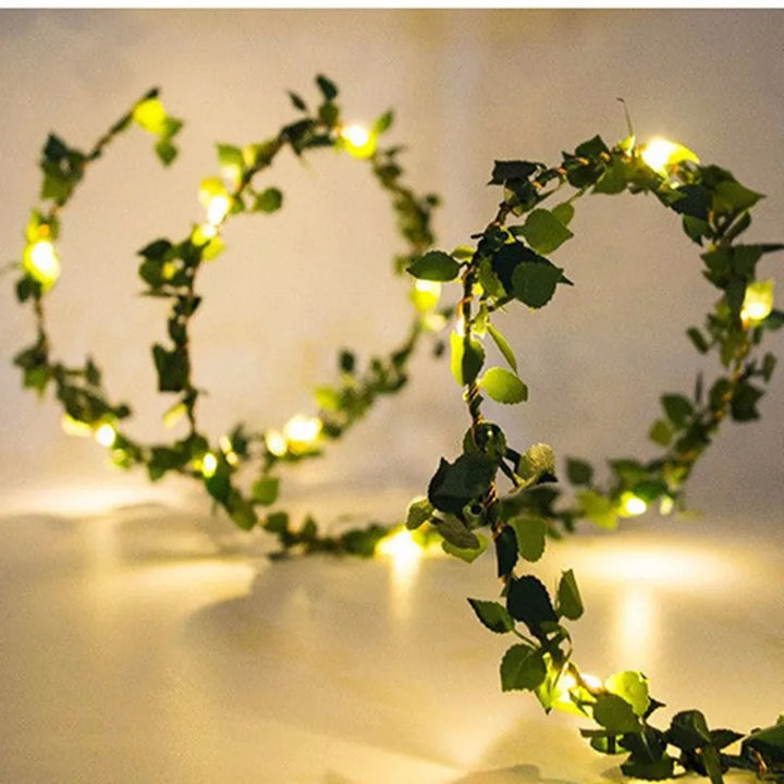 Norvo | Kunstige vinplanter med LED-lamper for oppheng