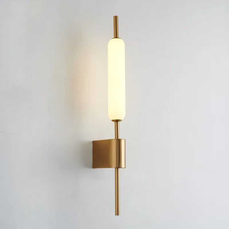 Norvo | AuraGold – Elegant Gullvegglampe for LED-belysning