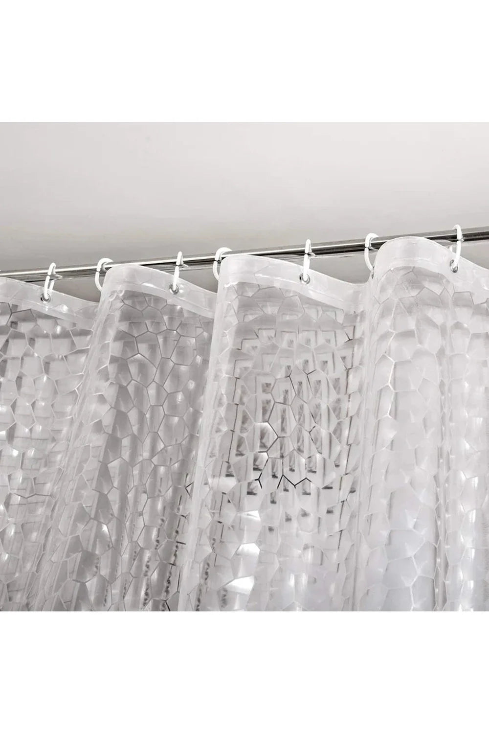 Transparent terning dusjforheng