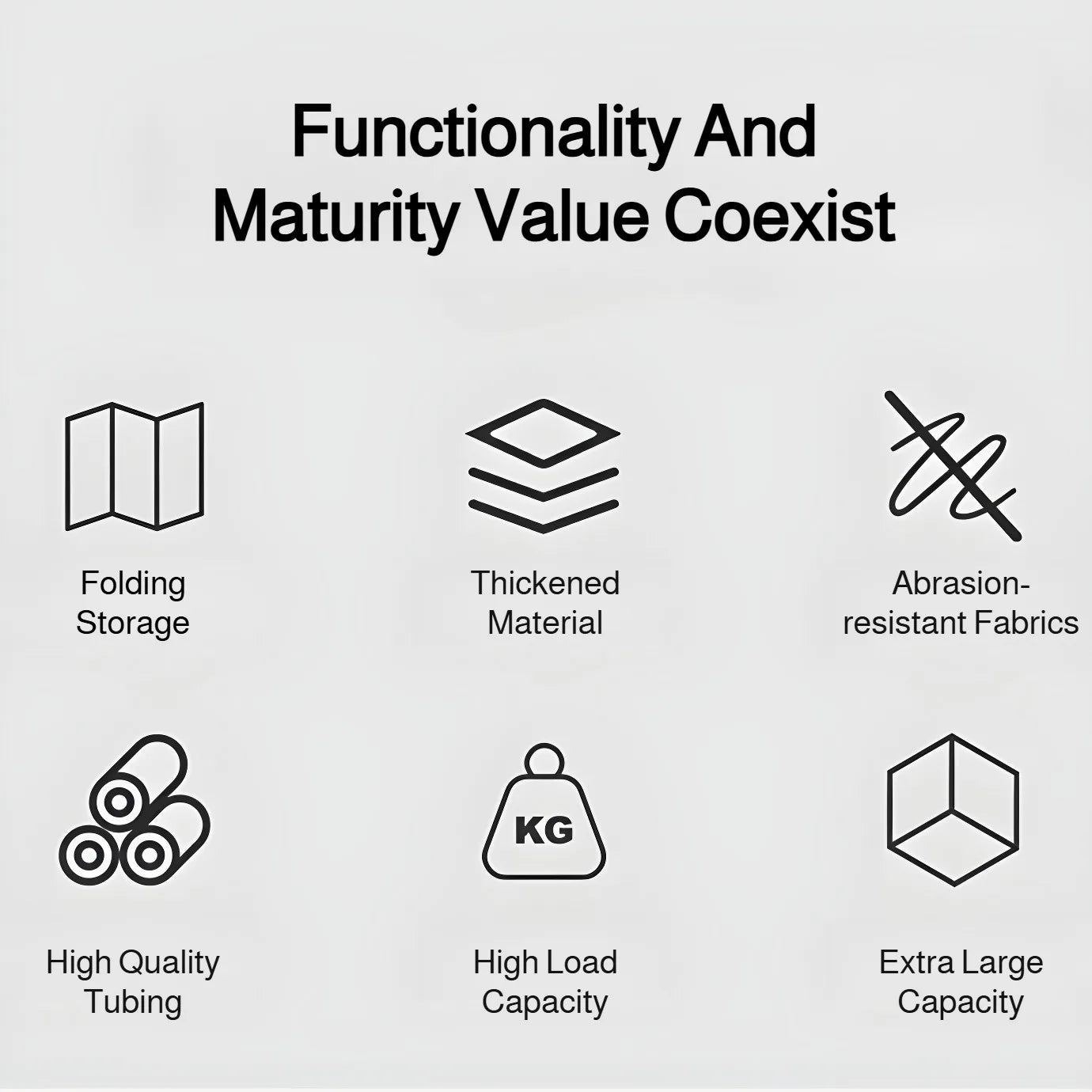 Norvo | Innebygd Kjølebag Bærbar Foldbar Utendørs Stol