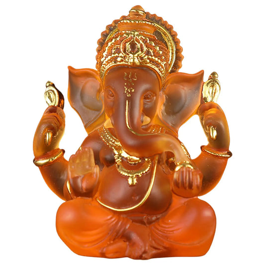 Norvo | Sjeldent fargede semi-gjennomsiktige Ganesh-statuer for lykke i hjemmet ditt