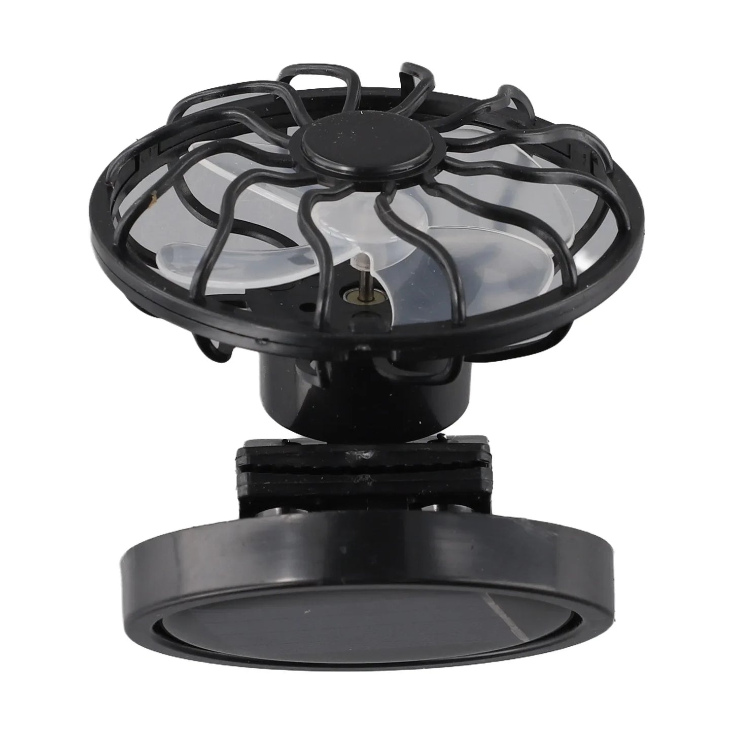 Norvo | Solar-Ventilator SunBreeze ClipFan | Mini-Clip Vifte med Solpanel | For Utendørsaktiviteter, Reiser & Sport | Håndfri Kjøling