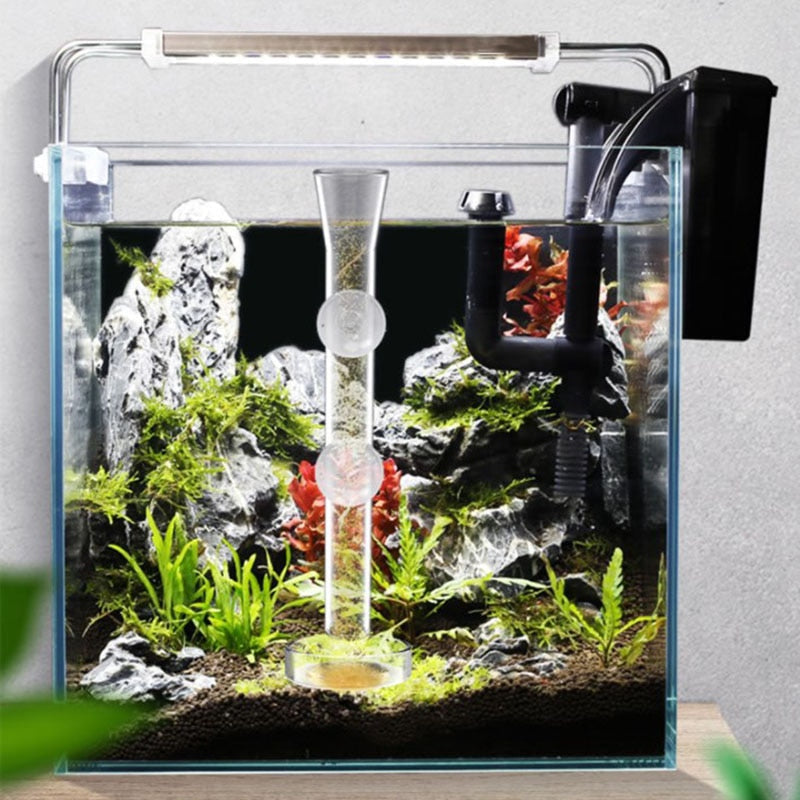 Norvo | Transparent Akvarium Glass Tube Fisk Materiell