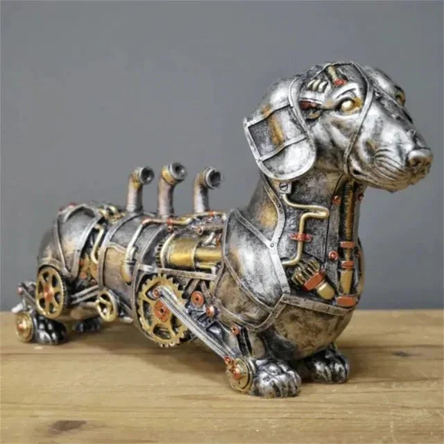 SteamBeast - Steampunk Dyrefigurer med Gears Norvo
