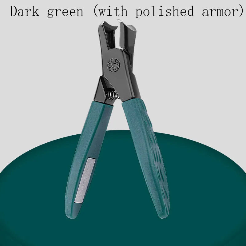 Norvo | 2023 Ny Anti-Splash Negleklipper - Stor Enkel Negletrimmer for tykke og harde negler, Husstandsartikler