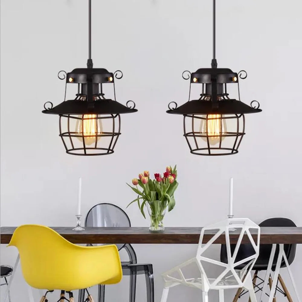 Norvo | Norah Retro-Industriell Pendellampe