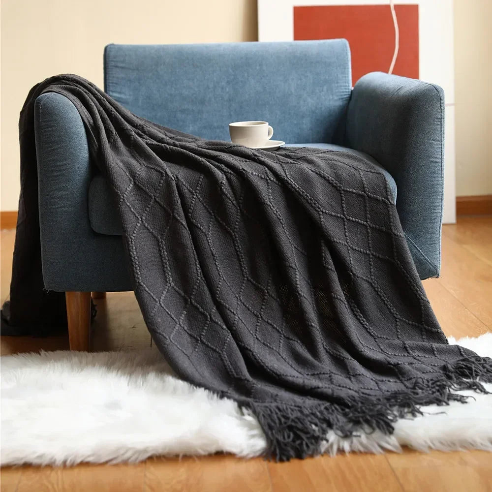 Norvo | Nordic Style Dick Strikket Teppe