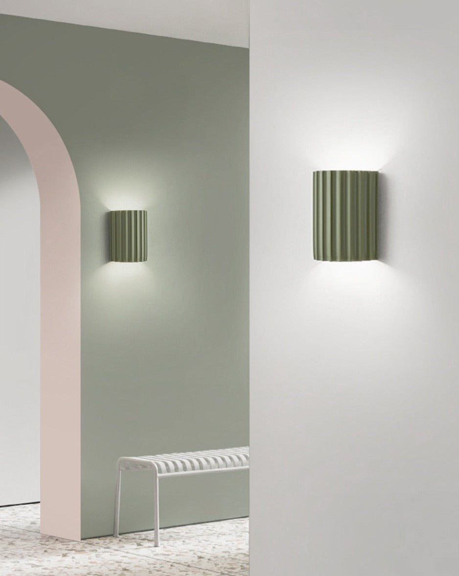 Norvo | Foldbar Farge Harpiks LED Vegglampe