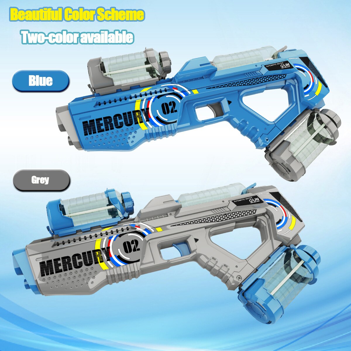 Norvo | Aqua Assault Helautomatisk Elektrisk Vannpistol