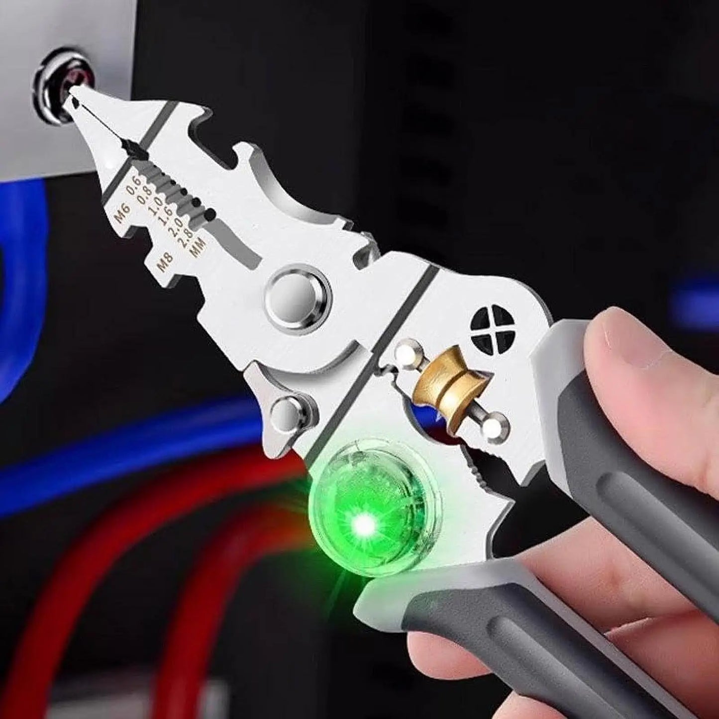 Norvo | Multi-Task Kablekutter Spenningsdetektor Tang