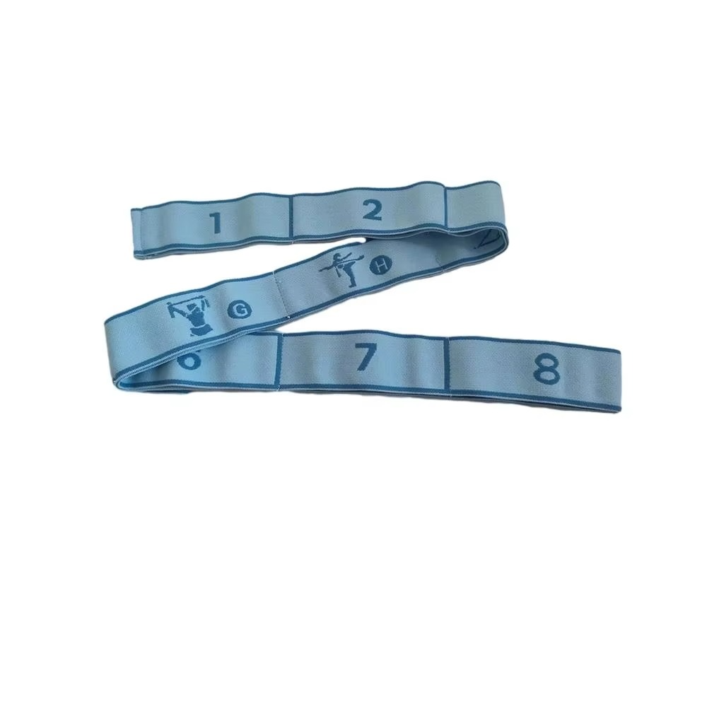 Norvo | Elastisk Yoga Tøyningsbelte for Fleksibilitet, Pilates, Dans og Hjemmetrening