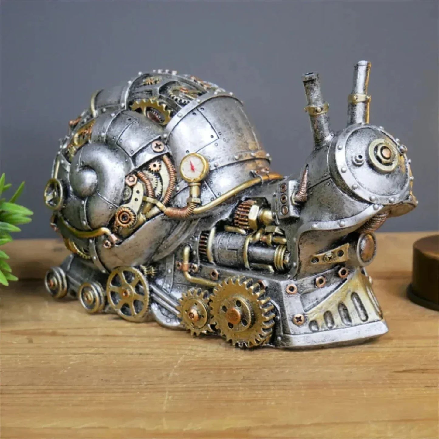 SteamBeast - Steampunk Dyrefigurer med Gears Norvo