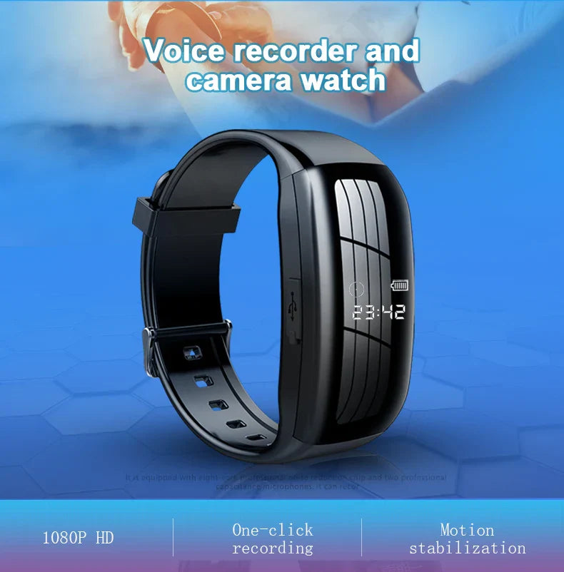 Norvo | Silent Sight Mini Trådløs HD Kamera Klokke