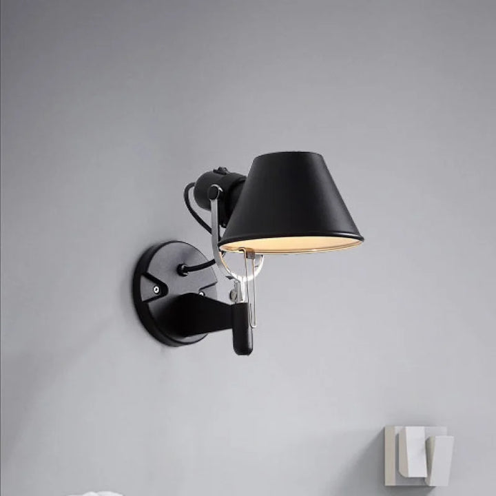 RockFleur - Justerbar industriell vegglampe for soverom Norvo