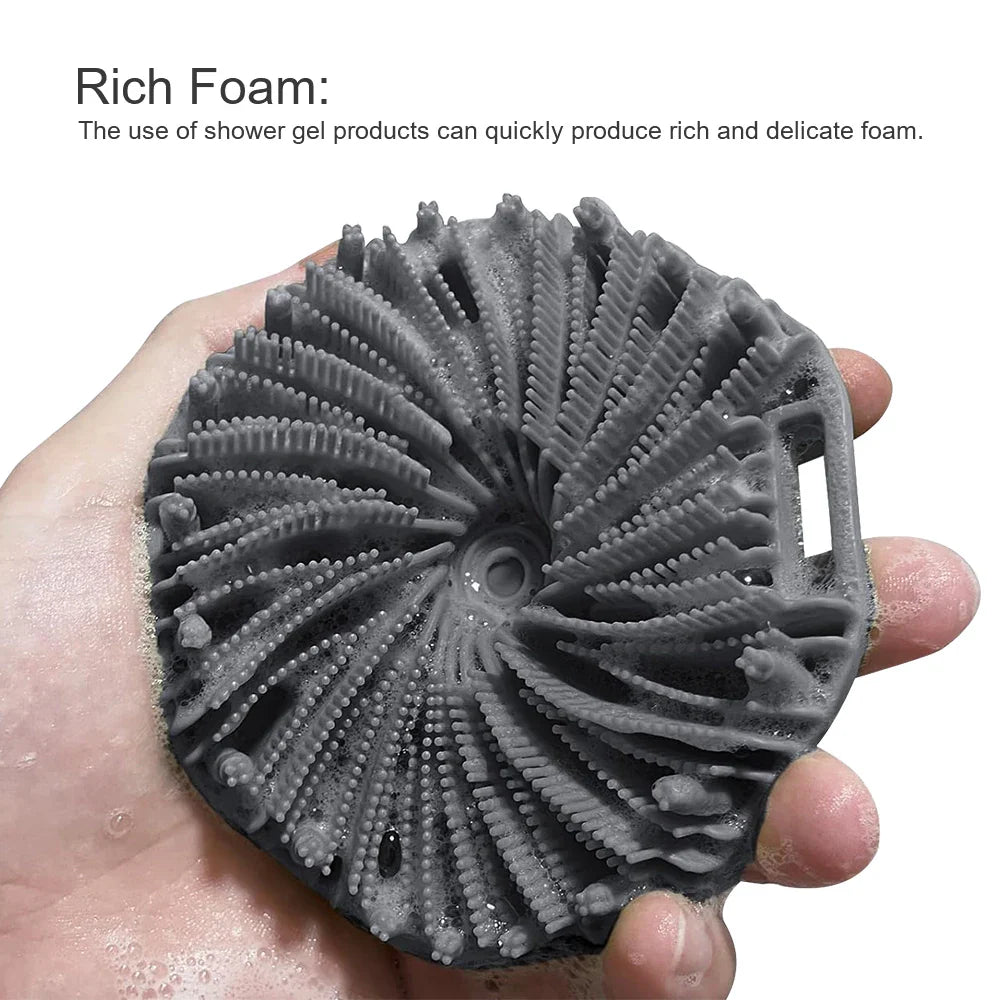 Norvo | Myk Silikon Dusj Kroppskrubbere